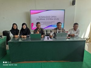 FDIK Gelar Sosialisasi Open Journal System (OJS) Registrasi dan Submit untuk Mahasiswa FDIK Semester 6