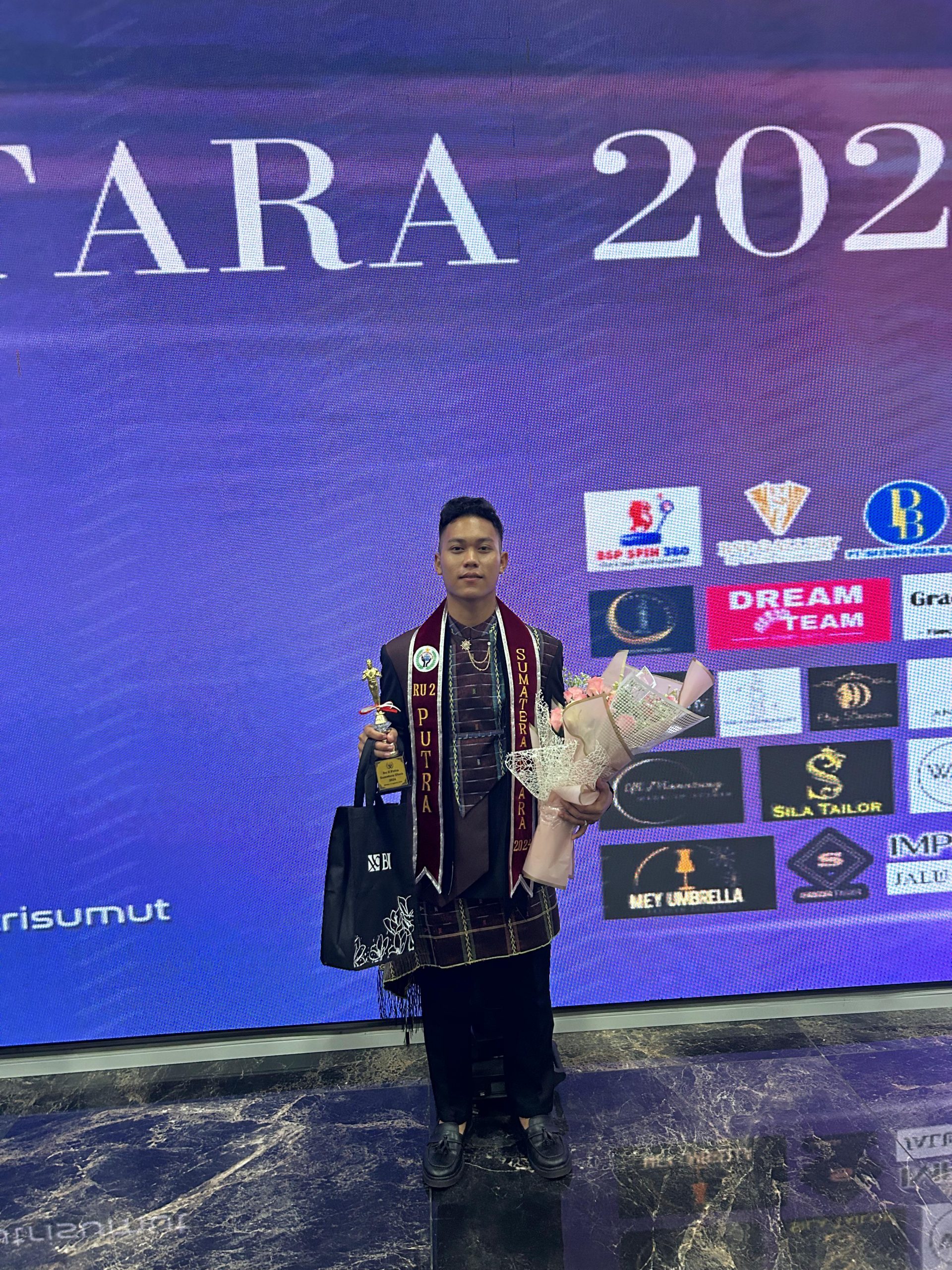 Mahasiswa Manajemen Dakwah Afwan Riady Lubis Sukses Raih Gelar Putra Taruna Sumatera Utara 2024