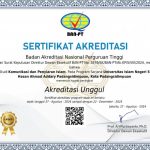 Program Studi Komunikasi Penyiaran Islam UIN Syahada Padangsidimpuan Raih Akreditasi Unggul