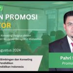 Pahri Siregar Raih Gelar Doktor dalam Bidang Ilmu Konseling