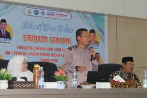 Dakwah Multimedia dan Inklusi Sosial, FDIK UIN Syahada Padangsidimpuan Gelar “STUDIUM GENERAL”
