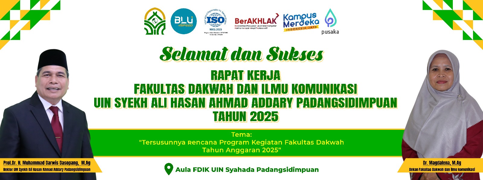 Fakultas Dakwah dan Ilmu Komunikasi Gelar Rapat Kerja Tahun 2025