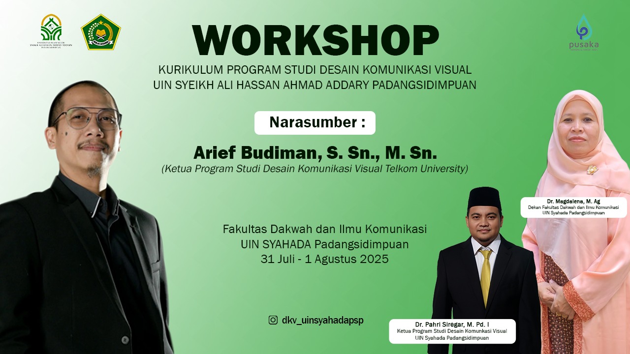 Prodi Desain Komunikasi Visual (DKV) Fakultas Dakwah dan Ilmu Komunikasi Gelar Workshop Kurikulum