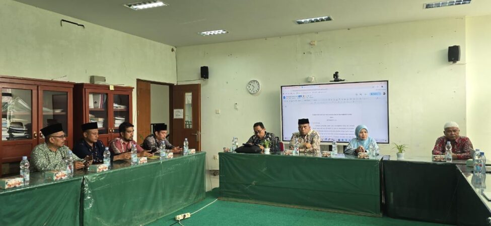 FDIK UIN Syahada Padangsidimpuan menerima kunjungan benchmarking dari Kementerian Agama Kabupaten Mandailing Natal