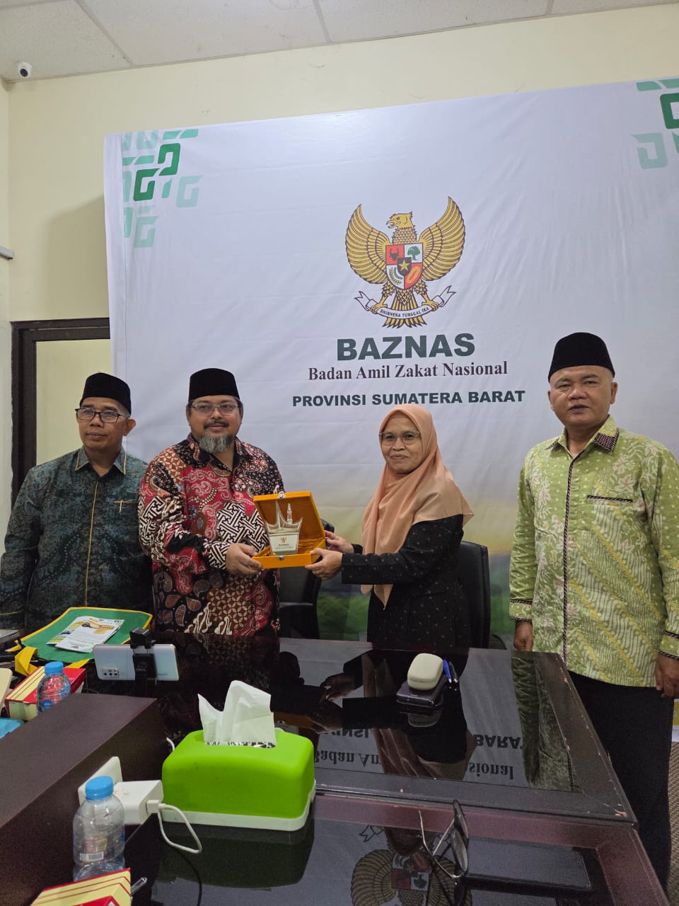 FDIK UIN Syahada Padangsidimpuan Jalin Kerja Sama Strategis dengan Baznas Provinsi Sumatera Barat