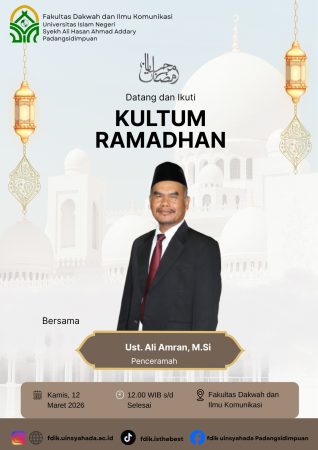 FDIK UIN Syahada Gelar Kultum Ramadhan 1447 H, Perkuat Spiritualitas Civitas Akademika