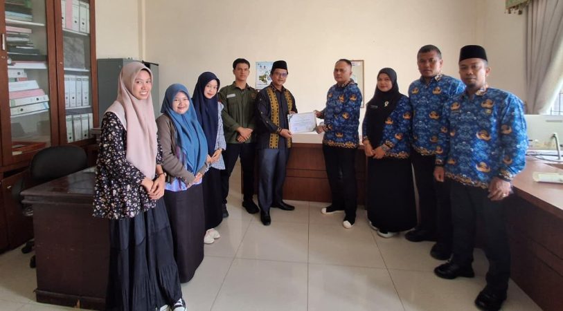 Prokopimda Tapsel Puji Akhlak dan Dedikasi Mahasiswa Magang FDIK UIN Syahada