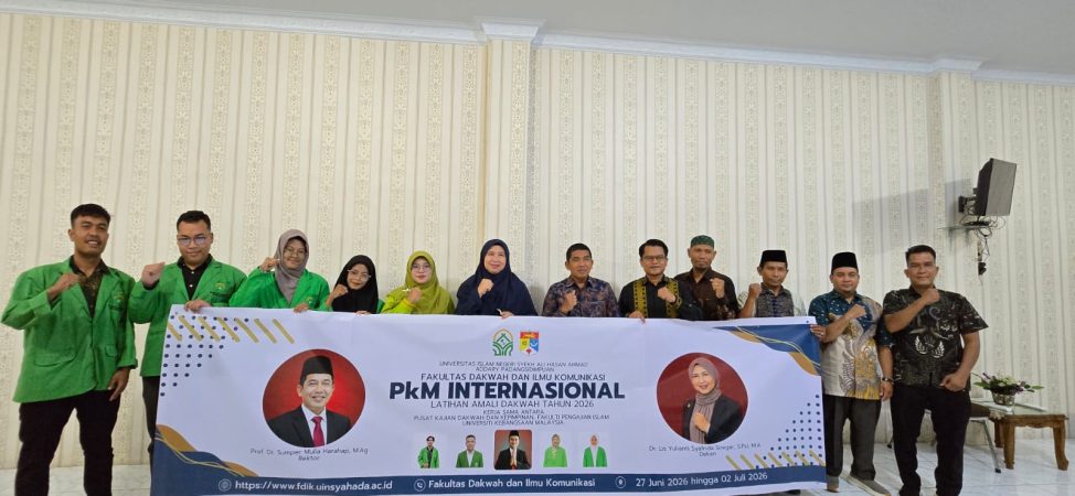 MEWUJUDKAN VISI FDIK, EMPAT MAHASISWA FDIK UIN SYAHADA SIAP JALANKAN PKM INTERNASIONAL DI MALAYSIA